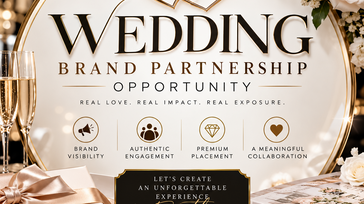 Wedding Brand Partnership Opportunity | Live Event, Social Content & Guest Engagement