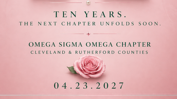 AKA Omega Sigma Omega Anniversary Events