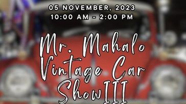 Mr Mahalo Vintage Car Show III