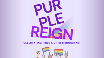 Purple Reign: Celebrating Pride Month through Art