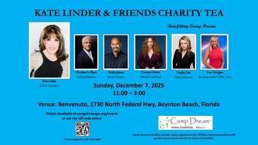 Kate Linder & Friends Charity Tea South Florida