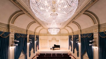 Piano concert at Carnegie Hall in New York