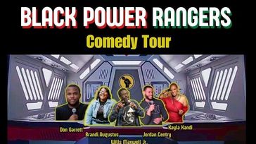 Black Power Rangers Comedy Tour