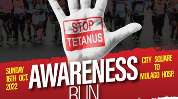 STOP TETANUS AWARENESS CAMPAIGN AND RUN