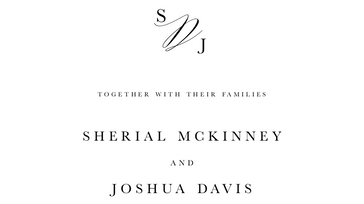 The McKinney-Davis Wedding