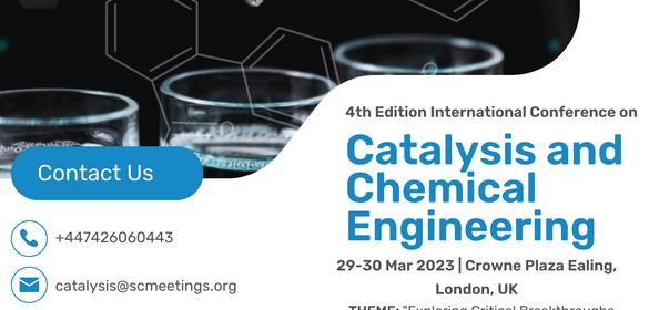 Catalysis and Chemical Engineering - SponsorMyEvent