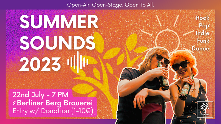 Summer Sounds Berlin 2023 - SponsorMyEvent