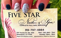 Five Star Nails and Spa (Nail Salon) - 1 Recommended