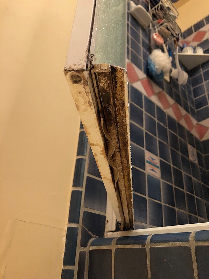 shower sweep w/ drip rail replacement