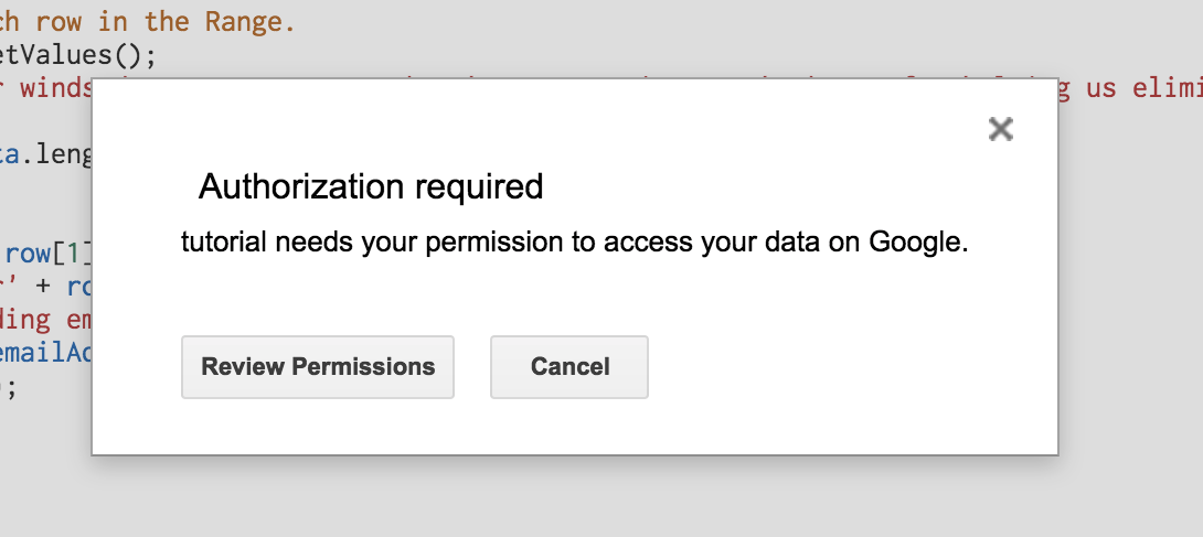 google script editor