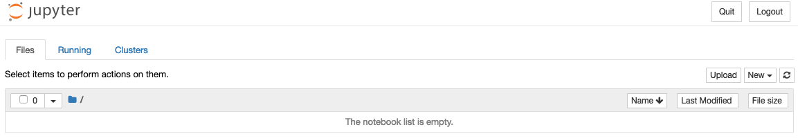 Jupyter notebook on localhost
