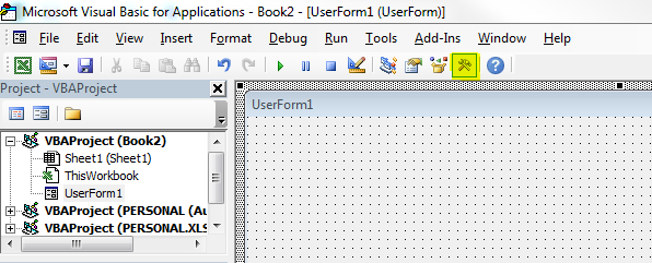 VBA in Excel