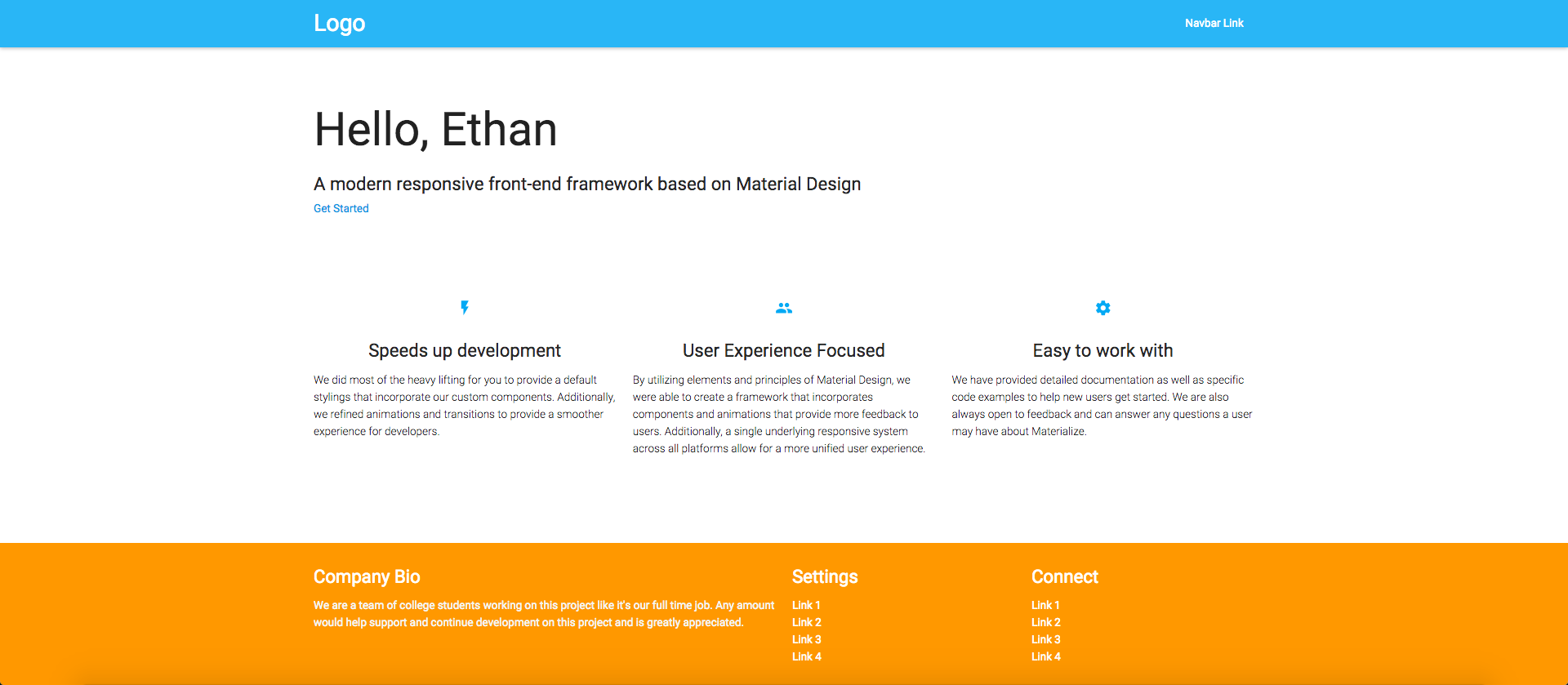 React accepting parameters