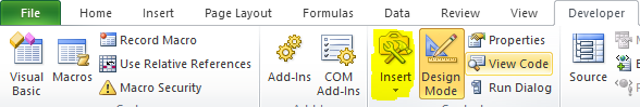 VBA in Excel