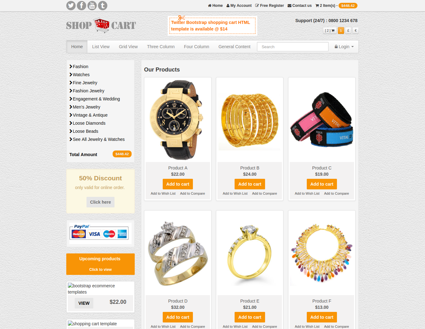FireShot Capture 9 - Twitter Bootstrap shopping cart - http___localhost_8000_products.html.png