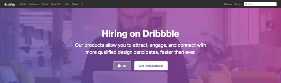 Dribbble Freelance Designers