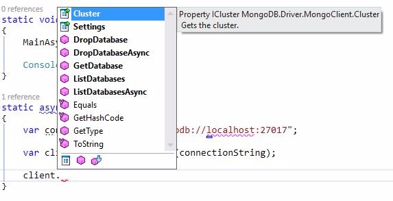 mongodb net