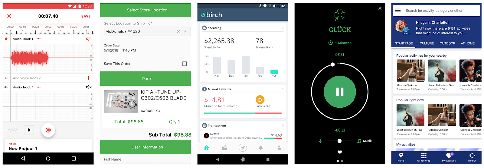 Apps using Flutter SDK
