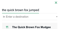 Text input highlight, TripAdvisor style