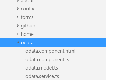odata service