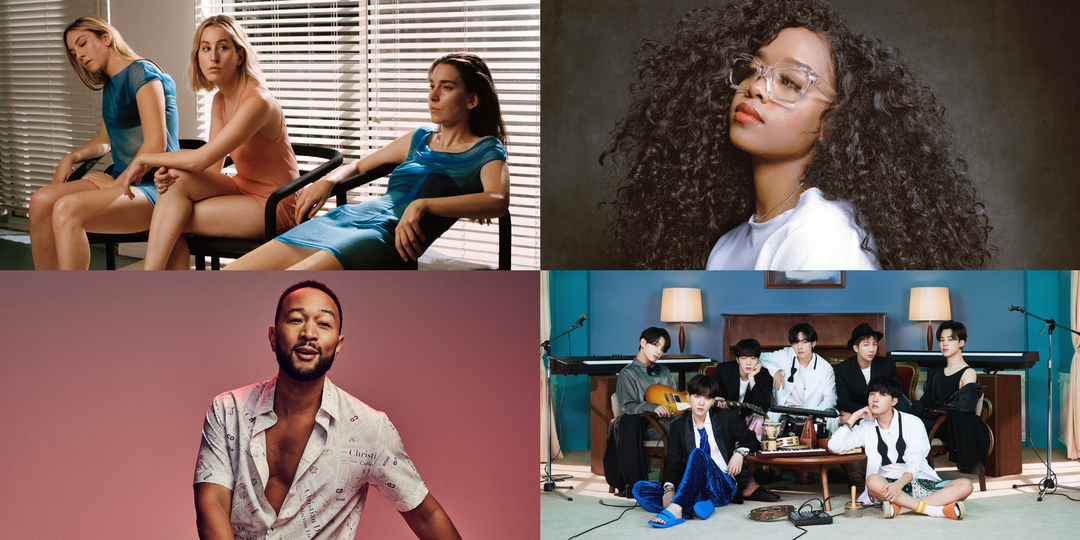 BTS, HAIM, H.E.R., John Legend, and more to perform at the Recording Academy's Music on a Mission virtual concert