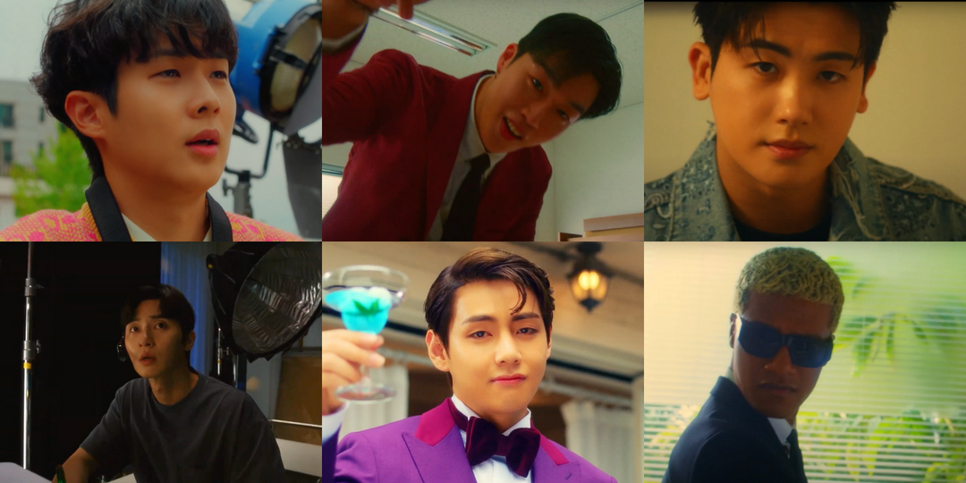 BTS' V, Park Seo Joon, Park Hyung Sik, Choi Woo Shik reunite with Peakboy in 'Gyopo Hairstyle' – watch