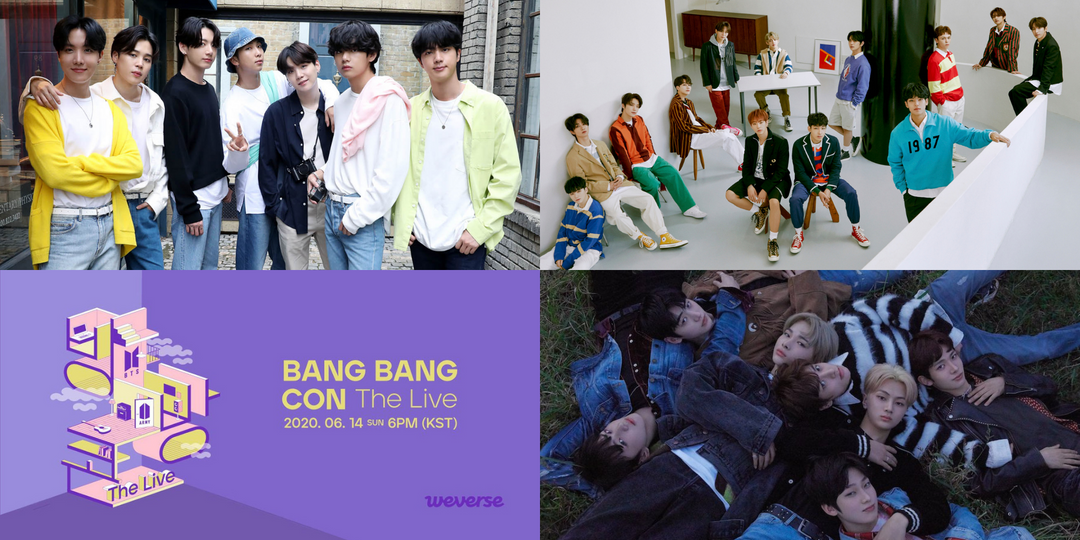 BTS, BANG BANG CON, ENHYPEN, and SEVENTEEN top Weverse fandom trends for 2020