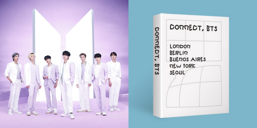 BTS release free e-book and font for global 'CONNECT, BTS' art project: "Diversity can create a world where differences can CONNECT us together."