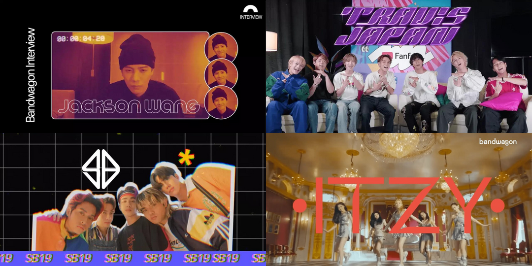 2022's Top Videos on Bandwagon — Travis Japan, SB19, ITZY, Jackson Wang, and more