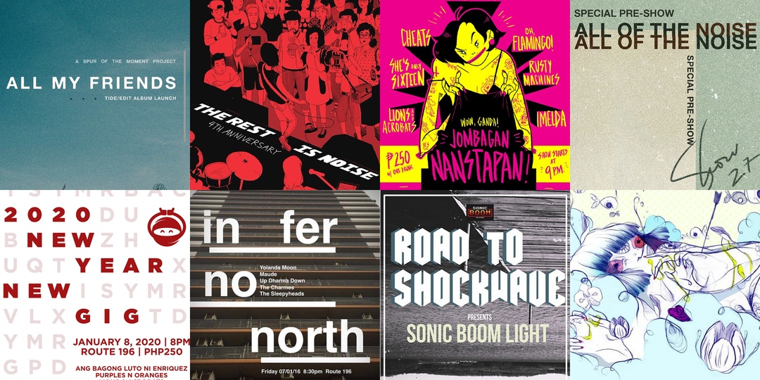 Looking at the history of Route 196 through gig posters