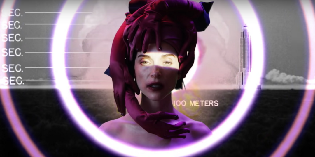 St. Vincent deadpans in new apocalyptic music video, 'MASSEDUCTION' – watch
