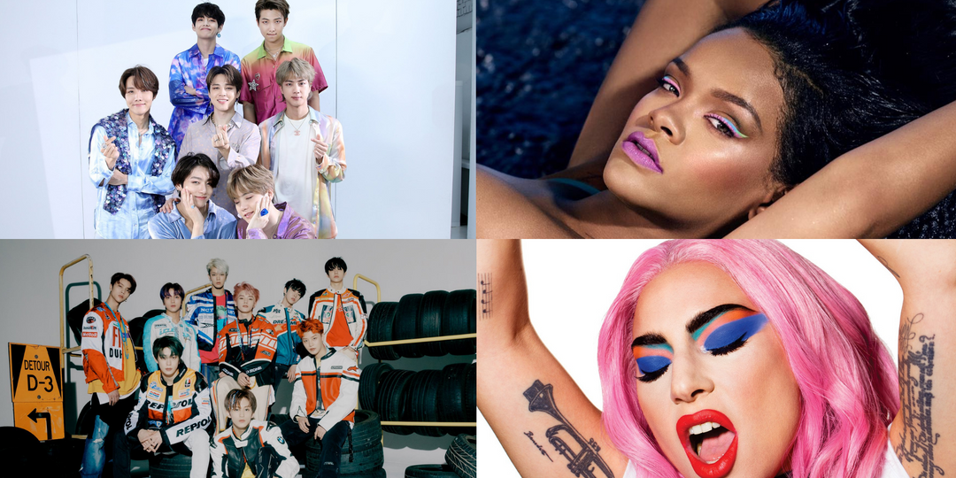 8 beauty collections by musicians: Rihanna, Lady Gaga, BTS, NCT 127, and more 
