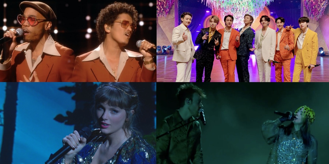 The best performances from the 63rd GRAMMY Awards – BTS, Taylor Swift, Silk Sonic, Billie Eilish, and more 