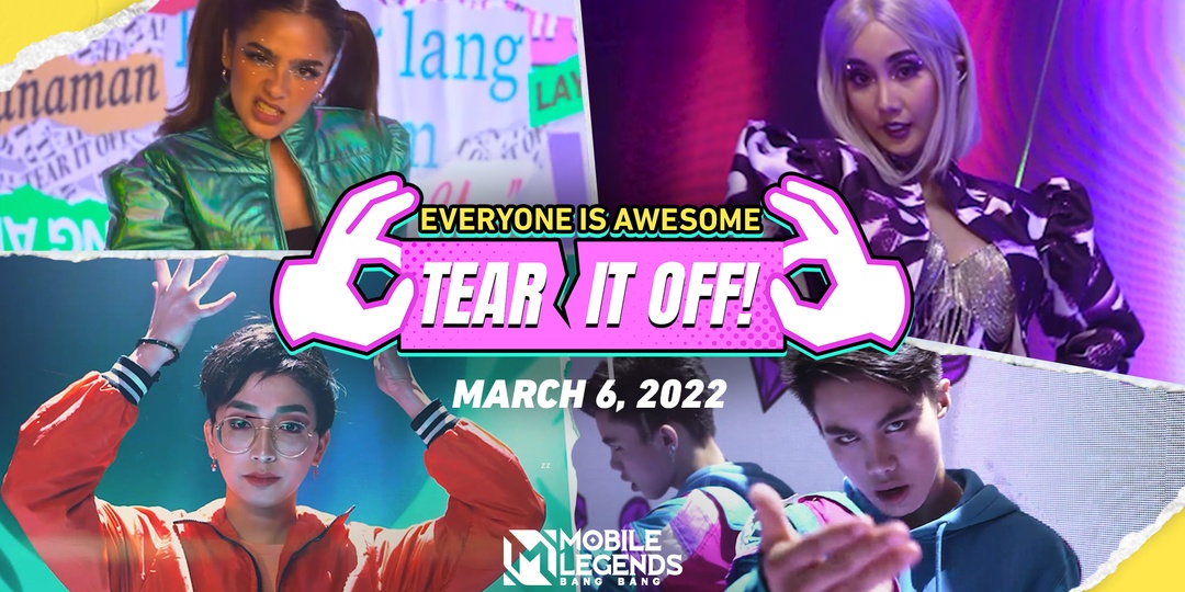Alodia Gosiengfiao, Andrea Brillantes, OhMyV33NUS, RENEJAY release empowering Mobile Legends song 'Tear It Off' – watch