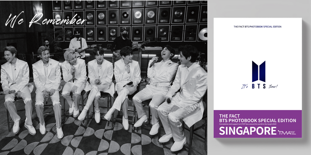 'The Fact BTS Photobook Special Edition: We Remember' is coming to Singapore, here's how to get a copy