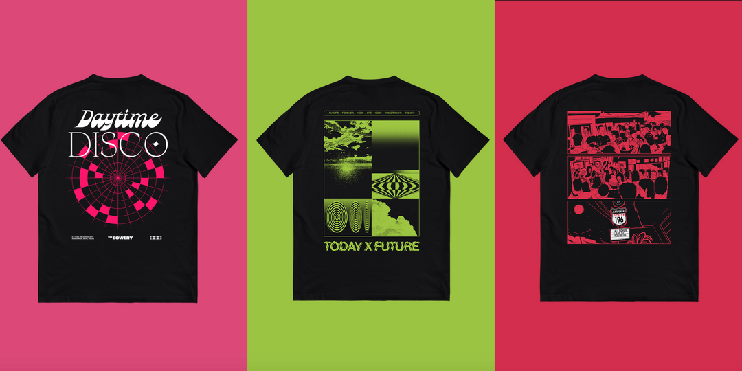 Support your go-to hangouts with these limited edition t-shirt collabs