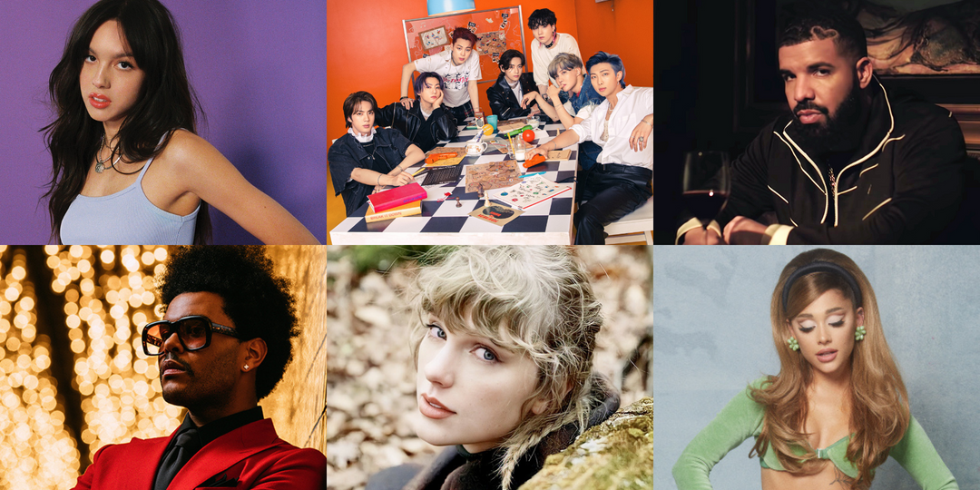 Here are the nominees of the 2021 American Music Awards – BTS, Taylor Swift, Ariana Grande, Drake, Olivia Rodrigo, The Weeknd, and more
