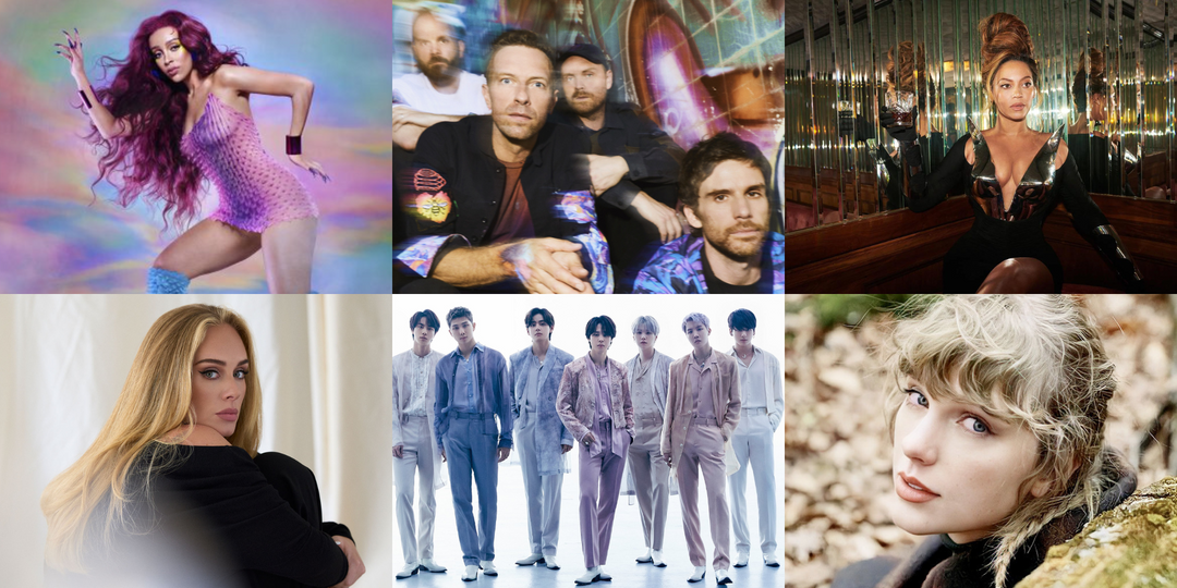 The 65th GRAMMY Awards announce nominees – Adele, Beyoncé,  BTS, Coldplay, Doja Cat, Taylor Swift, and more