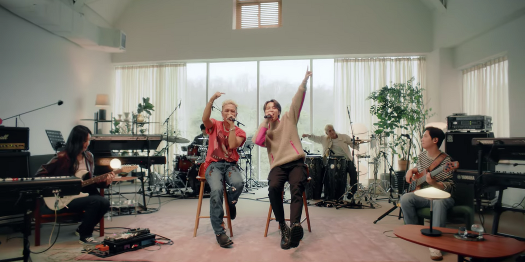 Taeyang and BTS' Jimin unveil live version of 'VIBE' — watch