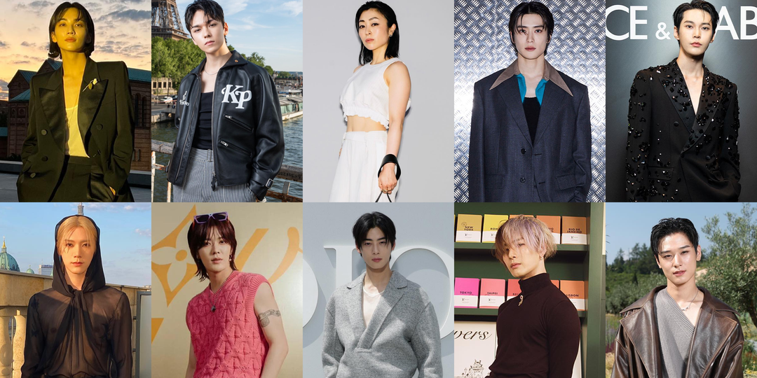 From Paris to Milan, Asian pop stars step up at Fashion Week 2023 — SEVENTEEN’s Vernon and Jeonghan, WayV's TEN, ASTRO’s Eunwoo, Utada Hikaru, and more