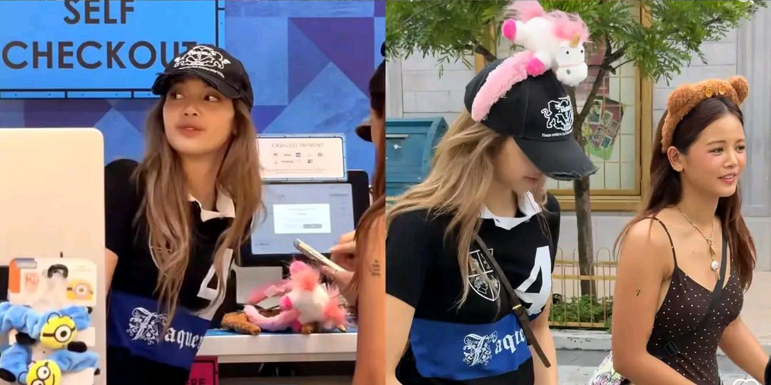 LISA takes a fun detour to Universal Studios Singapore ahead of BLACKPINK’s big weekend