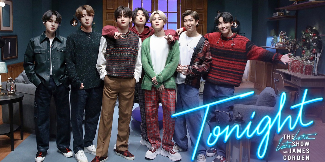 BTS perform BE title track, 'Life Goes On' and Grammy-nominated hit 'Dynamite' on The Late Late Show with James Corden – watch