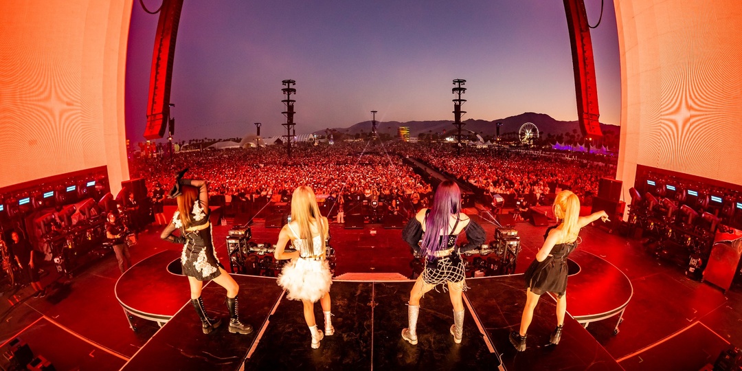 aespa perform at Coachella 2022