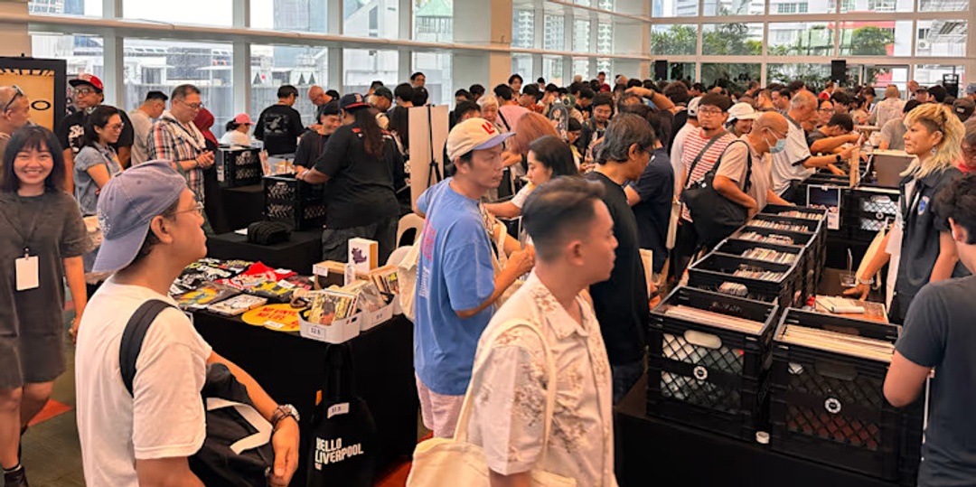 Side A record fair returns for 3rd edition in Singapore with 37 vendors, rare finds & live music 
