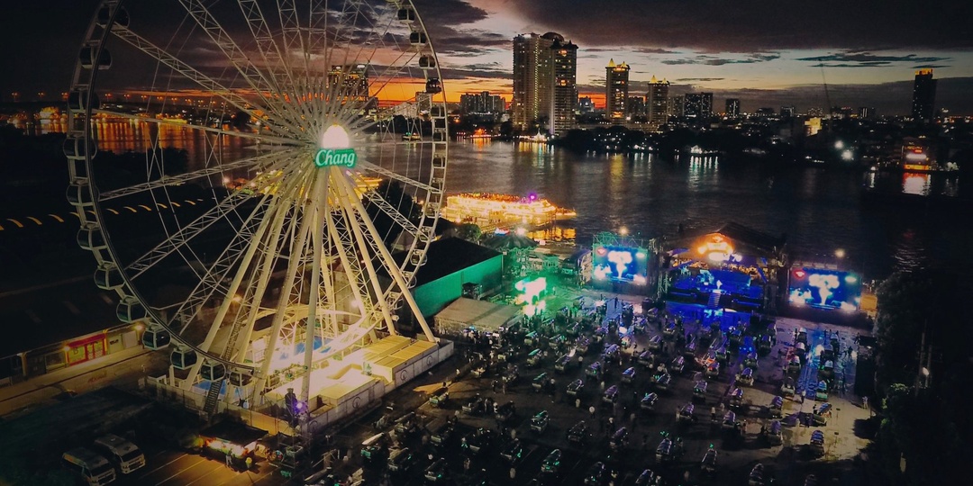 Here's a look at the world's first Tuk Tuk drive-in festival in Bangkok