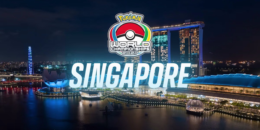 Pokémon World Championships to be held at Singapore EXPO & Indoor Stadium in August 2027