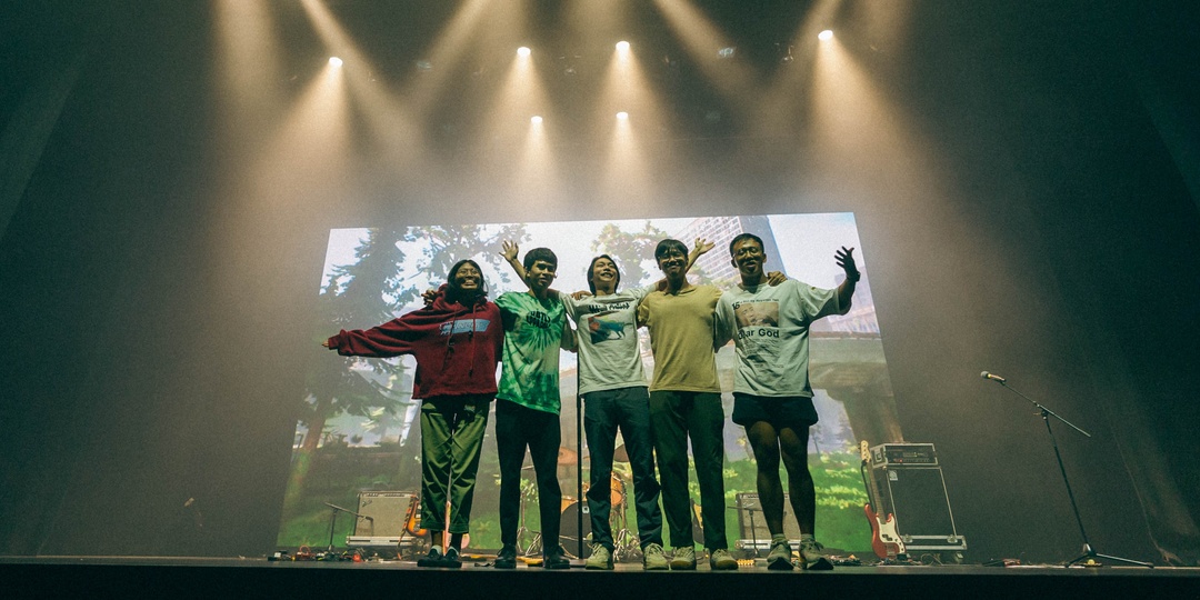 Subsonic Eye rock out at Bandwagon Live’s first concert in 2 years with Cosmic Child and Sobs — photo gallery