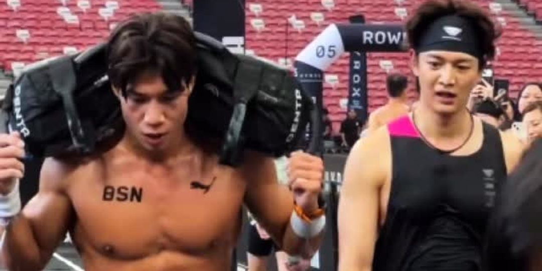 SHINee's MINHO, Hong Beom-seok, Jay Park & more compete in AIA HYROX Singapore 2026