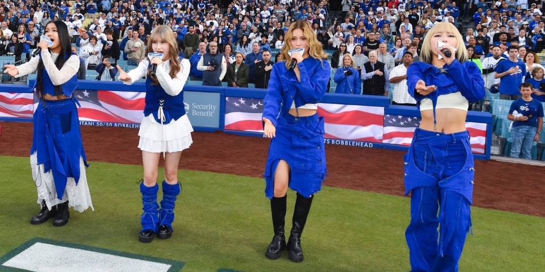 YOSHIKI-produced girl group Bi-ray 美麗 make historic debut at Dodger Stadium