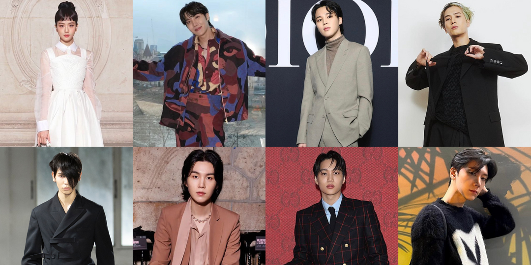 Asian popstars take over Milan and Paris Fashion Week – BTS' j-hope, Jimin, and SUGA, Snow Man's Raul, BLACKPINK's Jisoo, Jackson Wang, WayV's Ten, EXO's KAI, and more